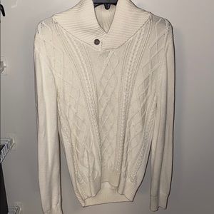 white/cream sweater